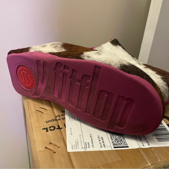 FitFlop Calf-Hair Mule - Picture 2 of 4